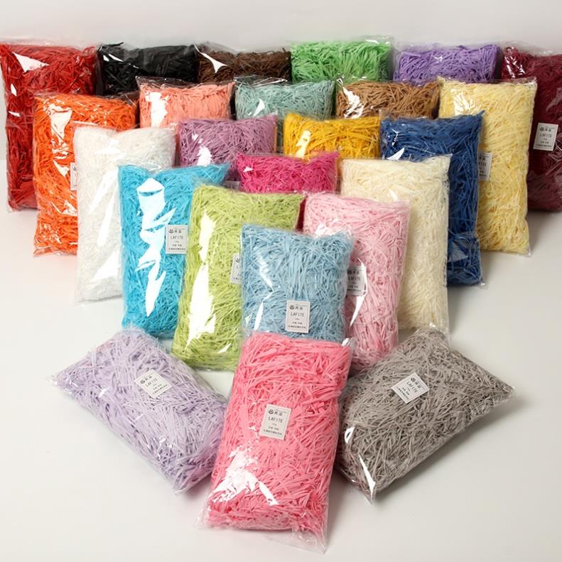 Giấy rơm giấy vụn lót hộp quà 500g 1kg