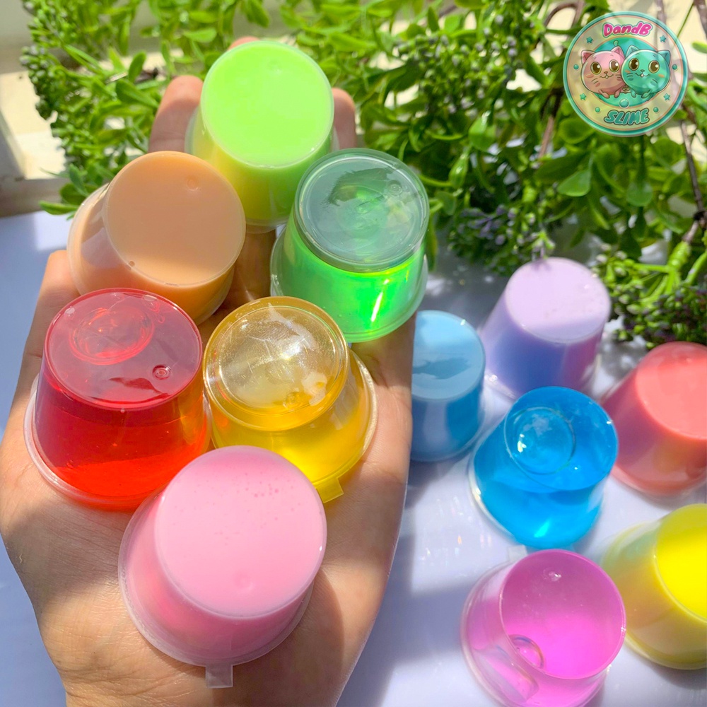 Slime 1K Hũ Mini 1oz Giao Ngẫu Nhiên Nhiều Màu Sắc,Chất Nhờn Ma Quái ...
