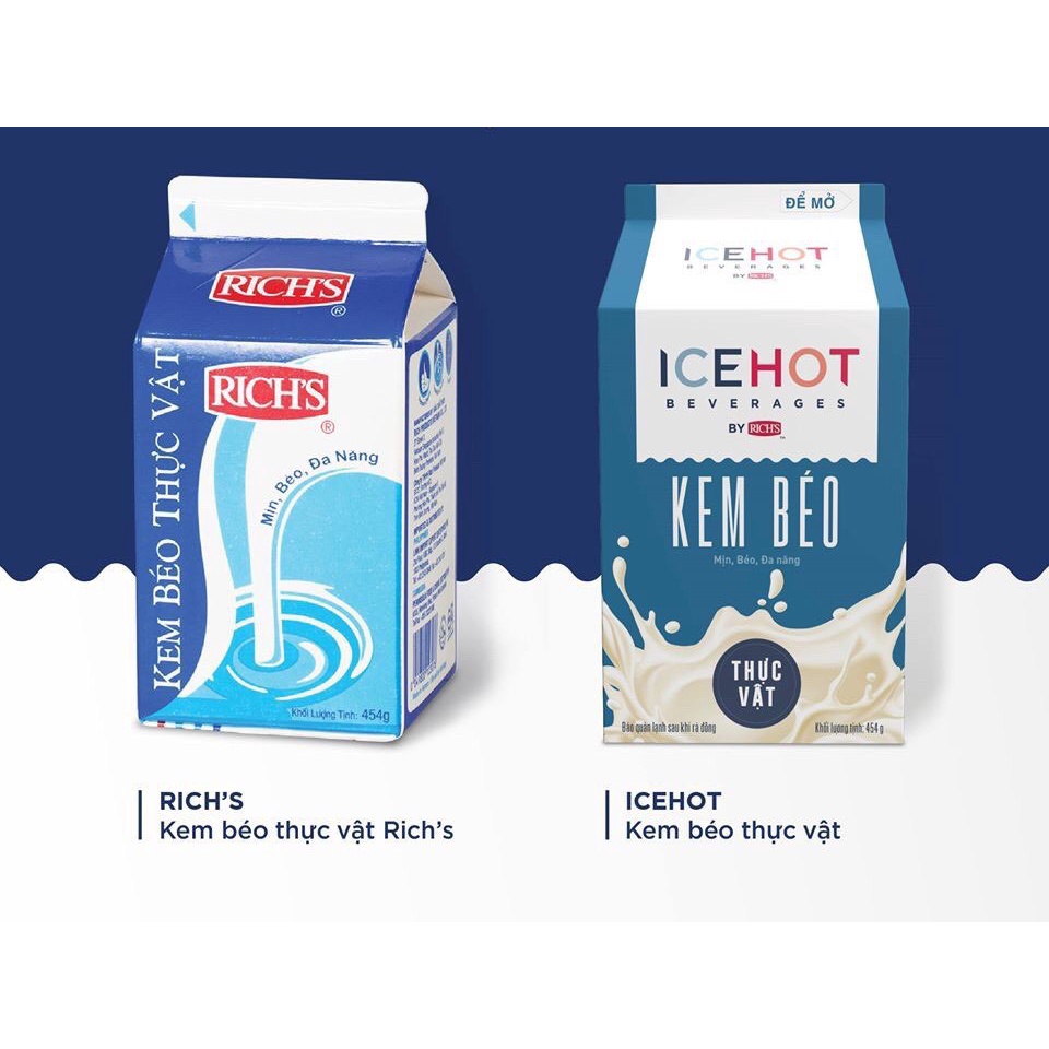 kem béo rich lùn 454g giá tốt Tháng 8, 2026 | Mua ngay | Shopee Việt Nam