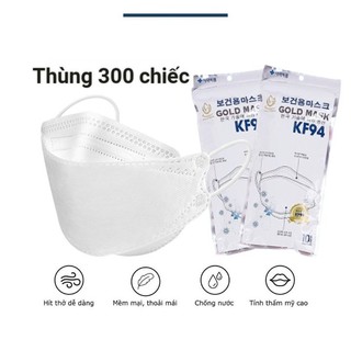 THÙNG 300 Chiếc Khẩu Trang KENKO LUXURY 4D Mask KF94 ( 300 Cái] Loại 4 Lớp Kháng Khuẩn