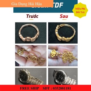 Nước Tẩy Trang Sức, Bạc Nữ Trang CLEAN TDF , Tẩy cặn canxi Làm Mới Trang Sức , đồ dùng inox sáng Bóng Hiệu Quả