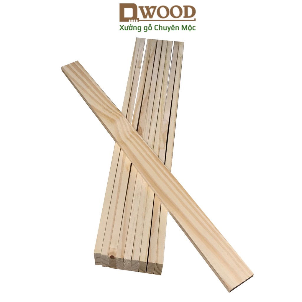 Ảnh Thanh nan gỗ thông DWOOD đã xử lý đóng kệ tầng, nan giường -nan gỗ thông, thanh pallet gỗ thông 1
