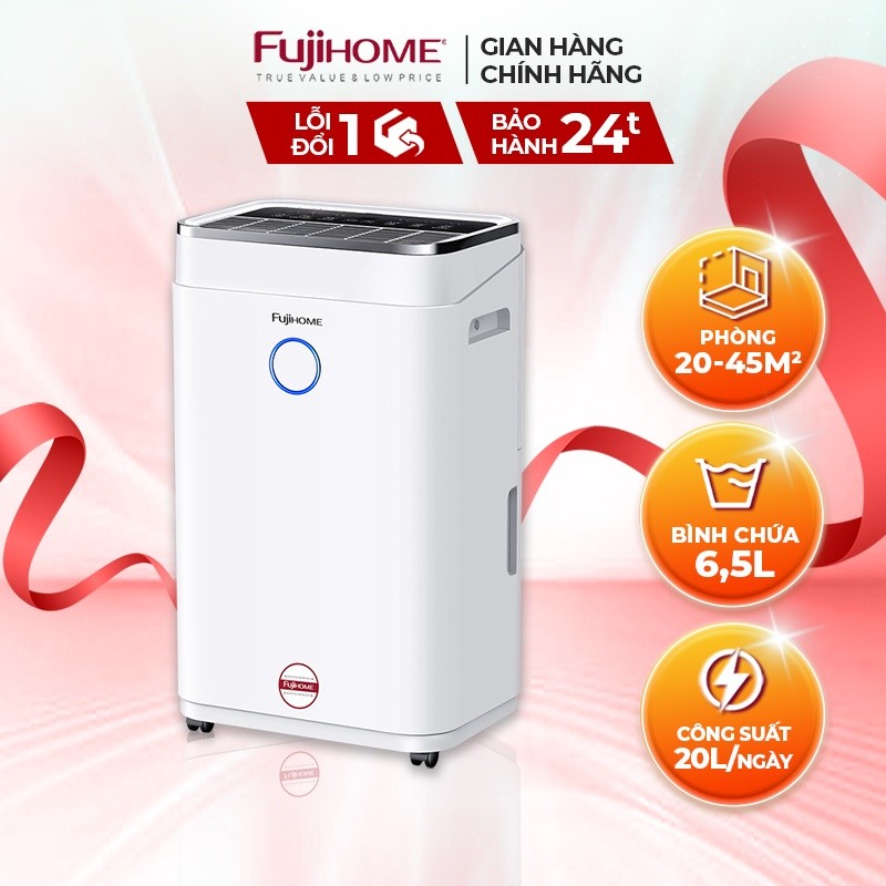 Review Máy Hút Ẩm FUJIHOME DH20W: Có Tốt Không, Giá Bao Nhiêu?
