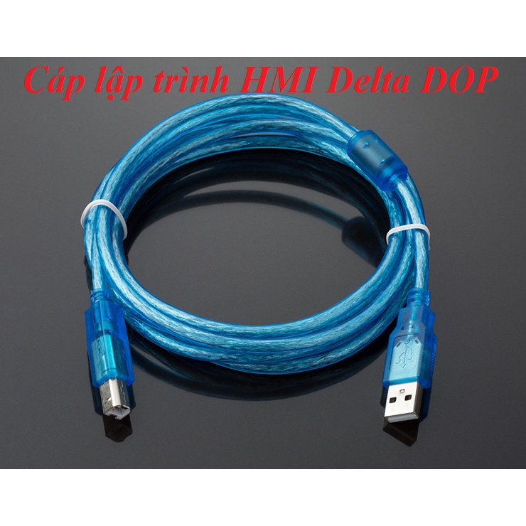 Cáp lập trình HMI Delta DOP 3M (USB-CP1H) | Shopee Việt Nam