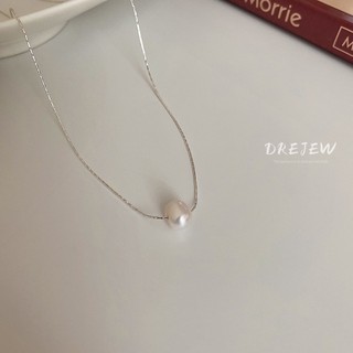 DREJEW Dây chuyền phối ngọc trai giả phong cách Hàn Quốc thanh lịch dành cho nữ