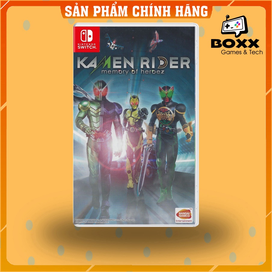 Băng Game Kamen Rider Memory of Heroez Nintendo Switch | Shopee