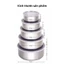 Bộ 5 hộp inox đựng thực phẩm, bảo quản thực phẩm