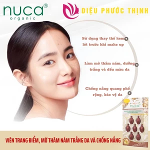 Serum NUCA Viên Trang Điểm Mờ Thâm Nám Trắng Và Chống Nắng