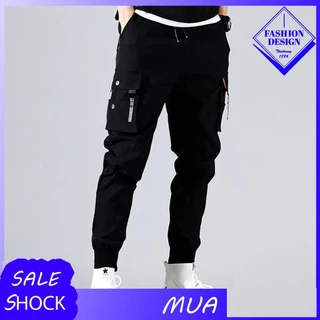 Quần Jogger Nam Túi Hộp Chất Poly Cao Cấp
