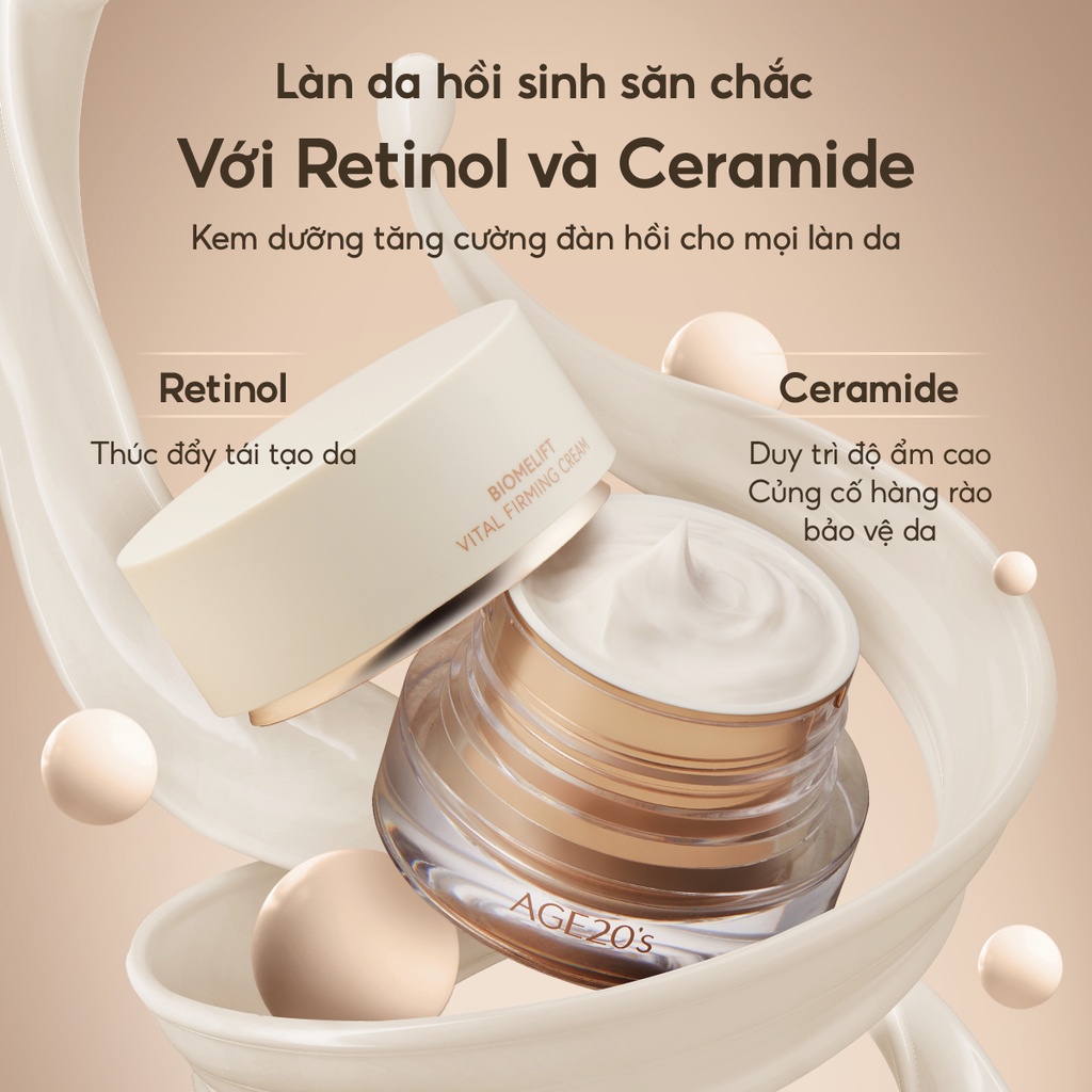 Ảnh Kem dưỡng da Age 20's Biomelift Vital Firming Cream 50ml 1