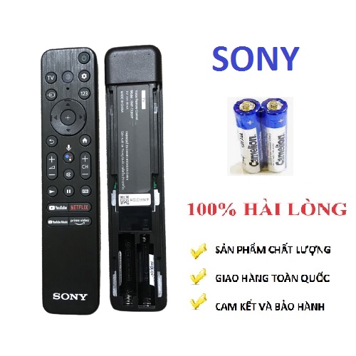 Điều khiển tivi sony giọng nói TX800P, TX800U hàng tốt mới 100%, Tặng kèm pin ! bảo hành 6 tháng