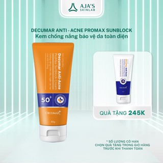 Kem chống nắng Decumar Anti-Acne Promax Sunblock SPF Cream SPF50+ – AJA’S SKINLAB