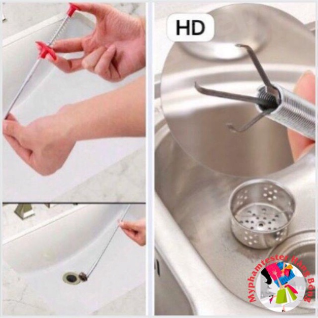Dây inox gắp rác thông cống , đồ gia dụng thông minh, tiện ích | Shopee ...