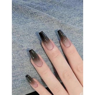 Bút dặm ombre có bông mút 2 đầu - dặm màu nail nhanh tiện lợi