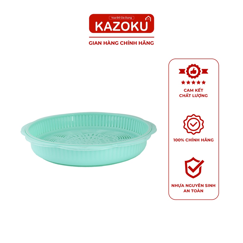 Khay Úp Ly, Cốc Bông Mai - Khay Nhựa Kazoku ( Vàng Trứng gà, Đỏ, Dương, Ngọc) - [HPULT] - Vua Đồ Gia Dụng Kazuko