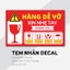 combo 100 Tem dán cảm ơn shipper, NHÃN CÁM ƠN SHIPPER-M5