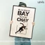 Tranh Trang Trí Vintage LEVU080: Bạn không thể bay vậy thì hãy chạy