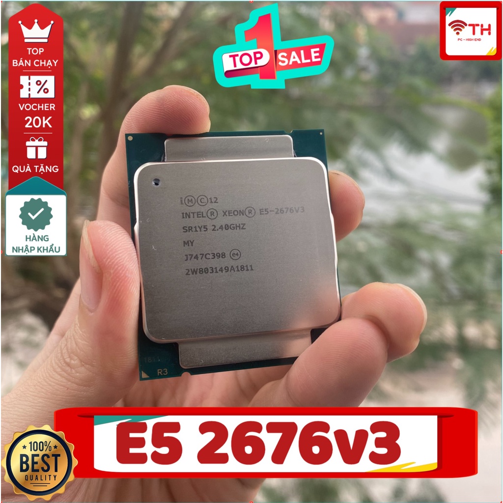 CPU Intel Xeon E5 1650v4 2673v3 - E5 2683v4 E5 2678v3 - 2666v3 - 2696v3 ...
