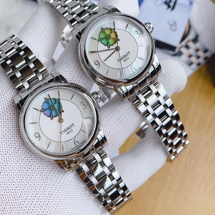tissot flower watch