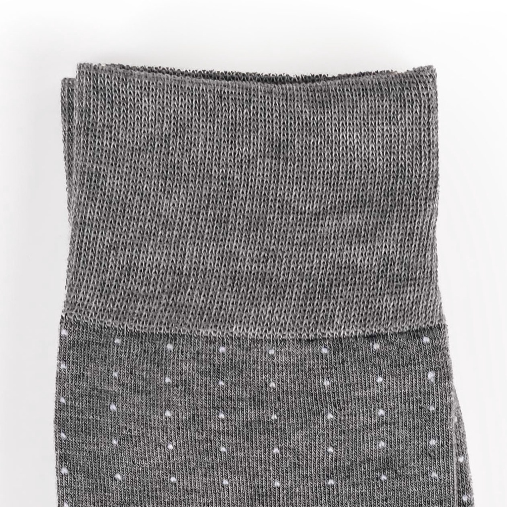 Ảnh Tất Cổ Cao Mang Giày Tây, Chấm Bi Nhỏ 4 Màu - Cotton Co Giãn Thấm Hút Tốt - Thương Hiệu Be Classy 4