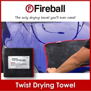 KHĂN LAU CAO CẤP LÀM KHÔ XE FIREBALL TWIST DRYING TOWEL, HÀNG CHÍNH HÃNG, XUẤT XỨ HÀN QUỐC