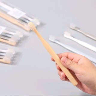Combo 2 Set bàn chải MUJI đánh răng lông mịn công nghệ Nhật Bản- 2 Set Tổng 8 Bàn Chải
