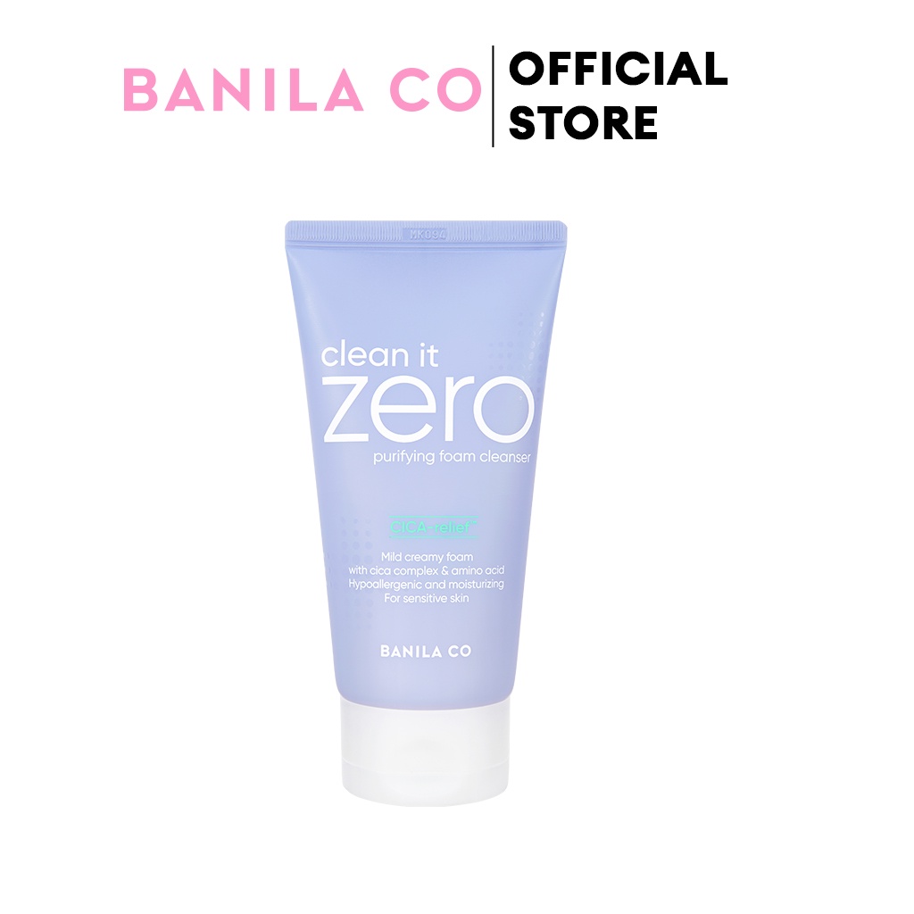 Sữa rửa mặt Banila Co P​u​r​i​f​y​i​n​g F​o​a​m C​l​e​a​n​s​e​r 150ML dành riêng cho da nhạy cảm