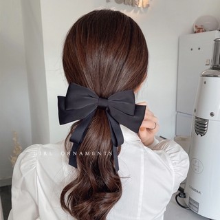 🎀 𝑭𝑹𝑬𝑬𝑺𝑯𝑰𝑷 🎀 Kẹp Tóc Nơ Tiểu Thư Cỡ Lớn Phong Cách Hàn Quốc Tinh Tế Thời Trang Hot Trend - KẸP BẤM
