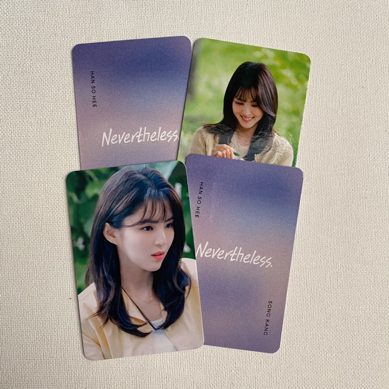 set card bo góc phim " Dẫu biết " (Nevertheless)