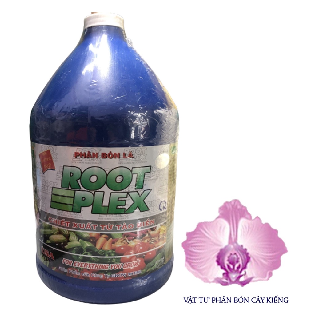Phân Bón Lá Root Plex - #485A# 1gallon | Shopee Việt Nam
