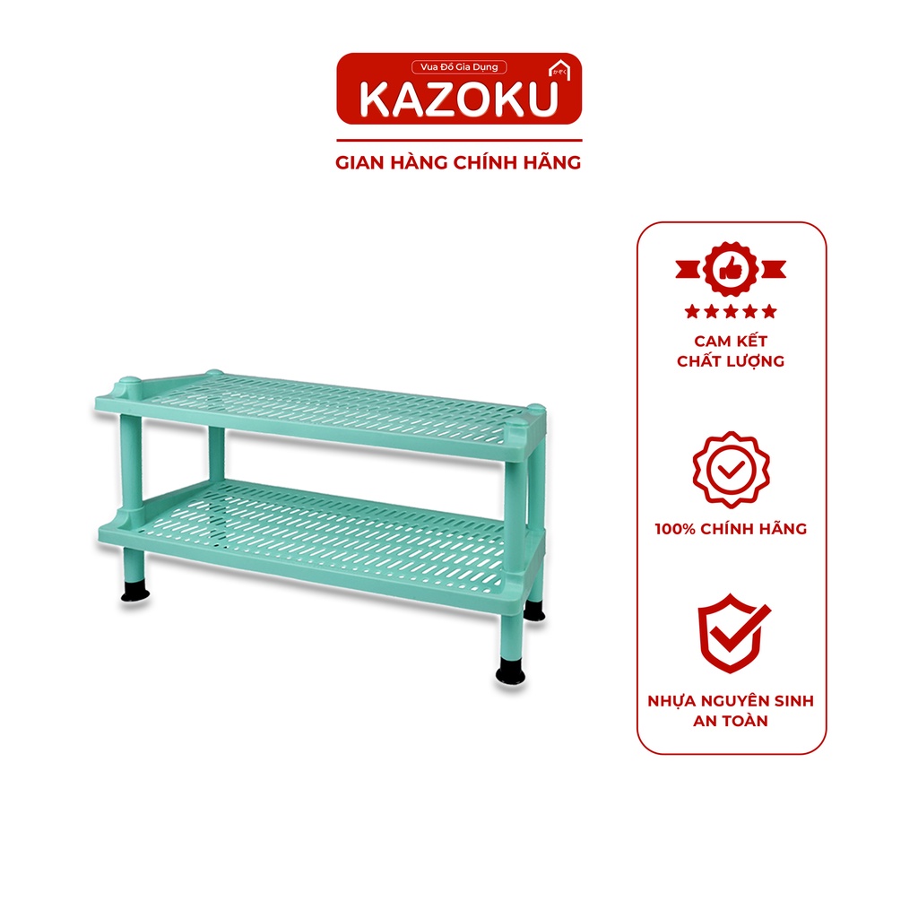 Kệ Dép Đại Nhựa Nam Dương - 64cm x 26cm - 2 Tầng/ 3 Tầng/ 4 Tầng - [KDD]