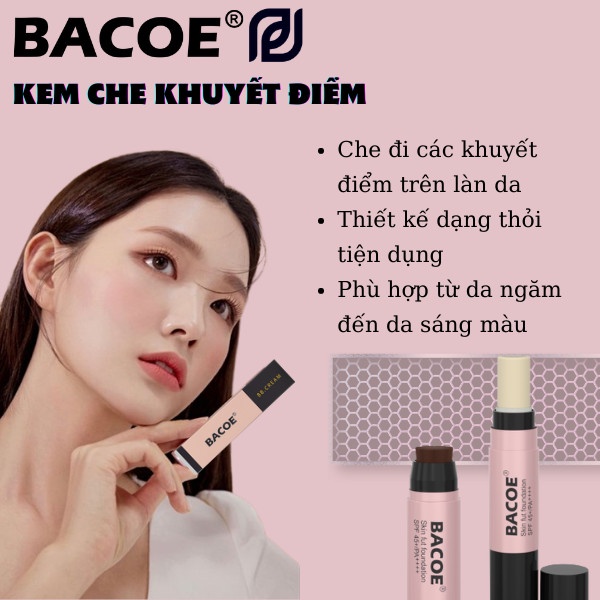 Phấn che khuyết điểm đa năng BACOE