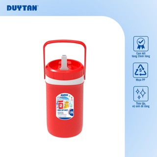 Bình Giữ Nhiệt 3lít, có vòi DUY TÂN nhựa PP, bình đá mini giữ lạnh đến 12 giờ, nắp có ron chống rỉ nước