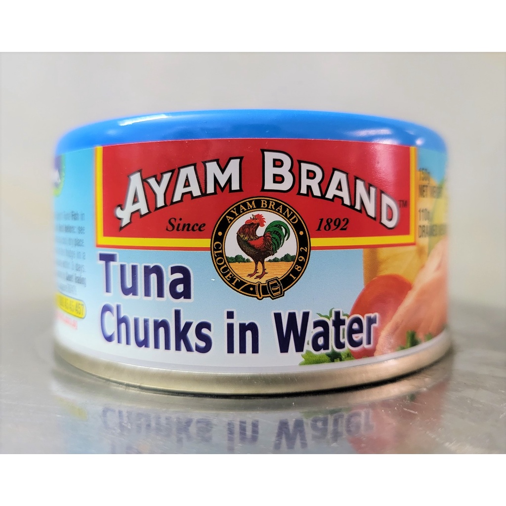 [Hộp X.DƯƠNG 150g - CHUNKS] CÁ NGỪ KHÚC NGÂM NƯỚC MUỐI [Thailand] AYAM ...