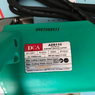 1600W Máy cắt rãnh tường 2 lưỡi DCA AZR110 tặng kèm 2 lưỡi - AZR110