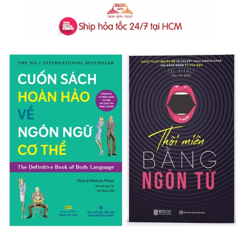 Sách - Combo 2Q cuốn sách hoàn hảo về ngôn ngữ cơ thể và thôi miên