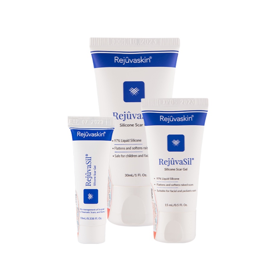Ảnh Gel ngăn ngừa sẹo và làm xẹp sẹo lồi, sẹo phì đại Rejuvaskin Rejuvasil 2