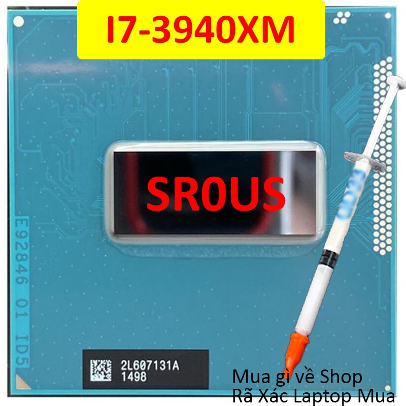 CPU Laptop Core I7 3940XM Thế Hệ 3 Nâng Cấp Cho Các Máy Tính Xách Tay ...