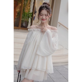 Somee studio Chân váy lưới xoè nhiều lớp Lily skirt