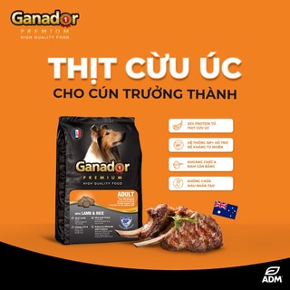 Thức Ăn Hạt Khô Cho Chó Con và Chó Lớn Ganador 20kg – Dinh Dưỡng Đầy Đủ [ GANADOR ]