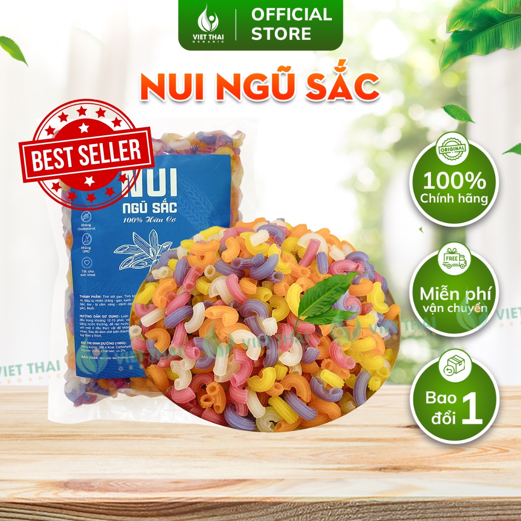 Nui Ngũ Sắc Rau Củ Tự Nhiên Ăn Healthy Thực Dưỡng Eat Clean Siêu Ngon ...