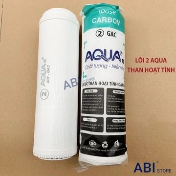 LÕI LỌC NƯỚC SỐ 2 AQUA CAO CẤP, LÕI LỌC THAN HOẠT TÍNH