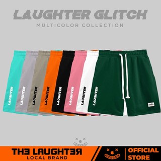 Local brand [The Laughter] - Laughter Glitch Collection Shorts - Quần Shorts Oversized Unisex 100% Cotton 8 màu
