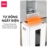 [VOUCHER 400K] Máy Hủy Tài Liệu DELI Công Suất Lớn Cao Cấp Máy Hủy Giấy Tờ Card CD Cho Công Ty Văn Phòng Nhà Trường — ảnh 2