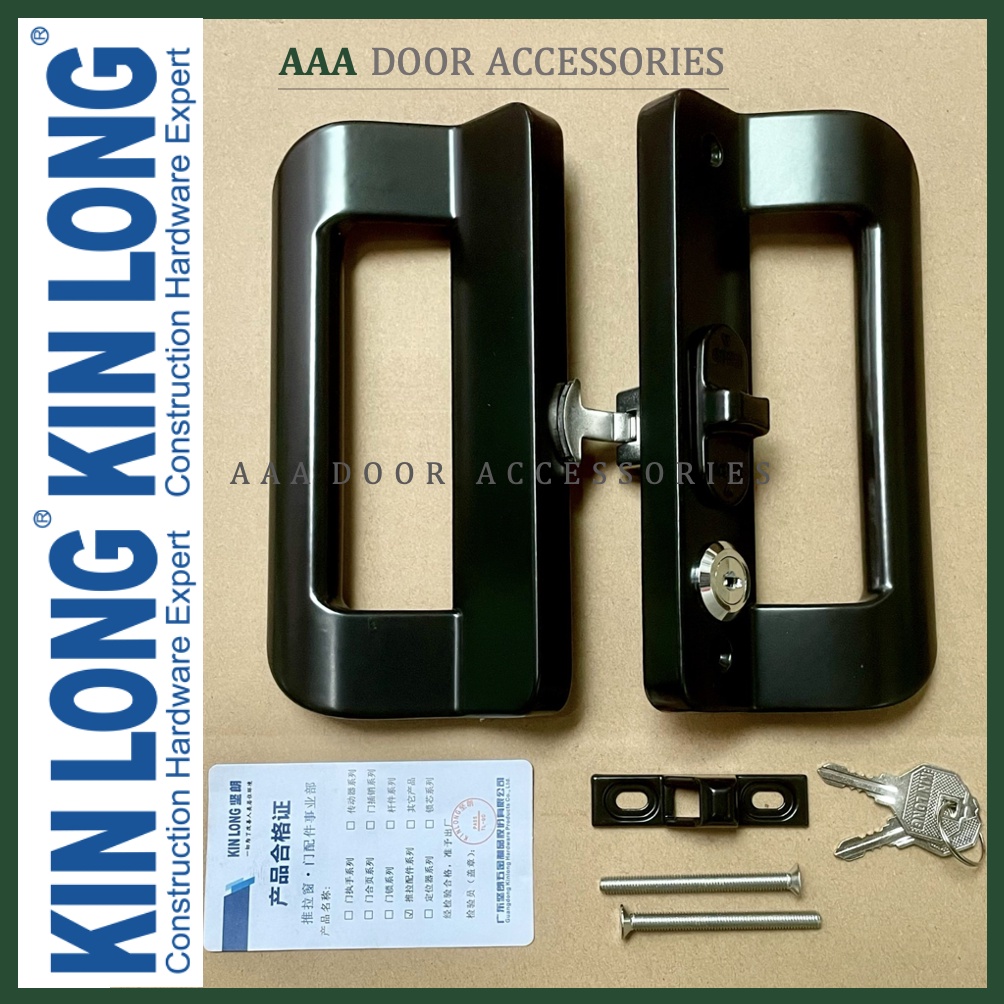 [Chính hãng] Khoá cửa lùa chữ D dùng cho nhôm XingFa hệ 93 KINLONG Loại ...