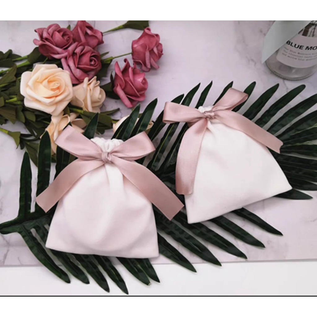 Túi vải nhung dây rút loại cao cấp size 10x14 cm | Shopee Việt Nam