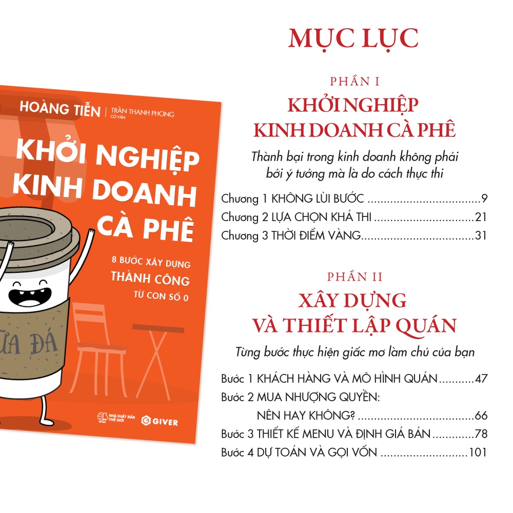 Ảnh Sách - Khởi Nghiệp Kinh Doanh Cà Phê - 8 Bước Xây Dựng Thành Công Từ Con Số 0 - Bí Quyết Mở Quán Cafe Đông Khách 3