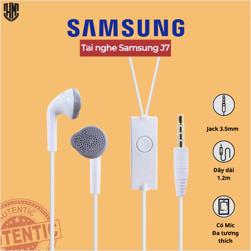 [Mã BMLT35 giảm đến 35K đơn 99K] Tai nghe Samsung Galaxy jack 3.5mm- có mic cho các dòng máy A /J Samsung - Lỗi 1 đổi 1