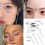 FESTIVAL Miếng dán / sticker đá pha lê tạo hình sẵn cho hoá trang, biểu diễn, lễ hội ánh đa sắc cực đẹp