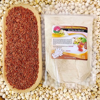 QUÀ TẶNG KÈM Bịch Bột Hạt Sen Gạo Lứt nguyên chất Senfarm